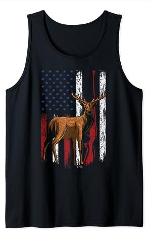 Jäger Hirsch Elch Bock jagen Elkaholic Tank Top