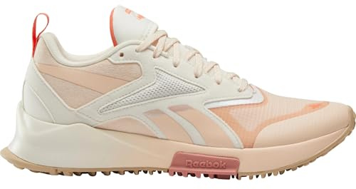 Reebok Baskets Lavante Trail 2 pour Femme - Noir, Chalk Washedclay Coral, 40 EU
