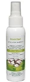 INSEKTION - spray antizanzara naturale e biologico certificato (zanzare,pappataci,tafani) repellente e sano per l'ambiente (1 flacone)
