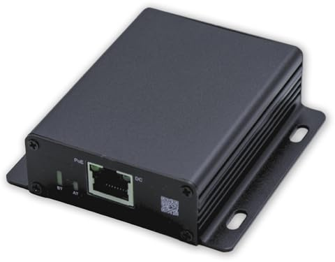 PoE Texas Adjustable PoE++ Splitter 802.3bt - 5-26 Volt DC 65 Watt Output with Gigabit Data - Universal Voltage PoE Splitter for High Power Devices - Plug and Play Design with Screw Adjustment