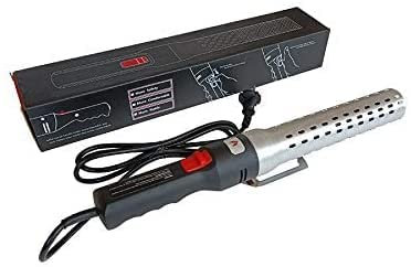 JX Elektrischer Holzkohlefeueranzünder 2000 W – 650 °C – Grillkohlezünder für Kamado Keramikgrill und BBQ – Schneller Grillzünder als Alternative zum Looftlighter