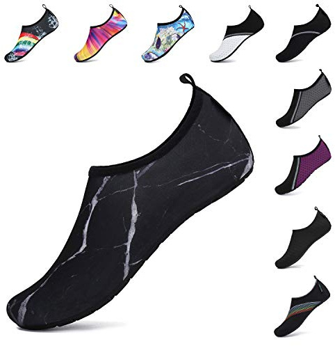 SAGUARO Verano Zapatos de Agua Secado Rápido para Hombre Mujer Secado Rápido Escarpines Deportes acuáticos Unisex-Adulto Tinta 42/43 EU