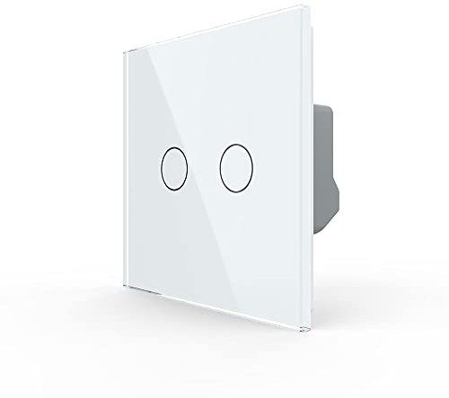 Interruptor de luz con sensor táctil Livolo, enchufe incorporado, USB, RJ45, altavoz Bluetooth, interruptor de pared de vidrio, combinaciones de carcasas de vidrio múltiples (interruptor inteligente