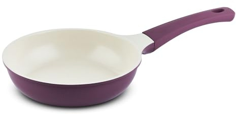 UPIT Non Stick Ceramic Frying Pan Skillet | Scratch-Resistant PFOA & PFOS Free Non Toxic Pan for Cooking | Compatible with Induction, Gas & Electric Stovetops (8 IN)