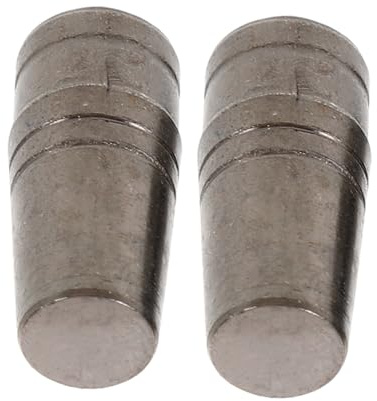 DECOMELODY Accessoire Parapluie Lot de 2 Embout Parapluie en Métal Noir Facile à Installer à Long Manche