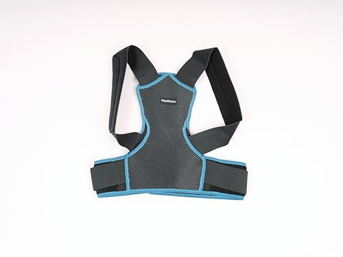 VitaNest Hållningskorrigerare (L) | Justerbar ryggrem | Relieves Back, Neck & Shoulder Pain | Lätt, andningsbart, osynligt under kläder