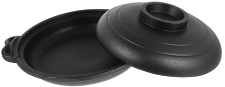 Sosoport Olla de Cerámica Antiadherente para Guisar Utensilios de Cocina Hogar para Cocinar Estofados Olla de Barro Doméstica Multifuncional para Cocinar Vitrocerámica