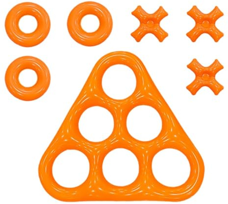 Pool Float Games – 10,5 cm uppblåsbar vattenkast familjeaktivitet | flytande poolleksak, PVC-vattenleksaksset för barn, tonåringar, vuxna, trädgård, camping och sommarfest