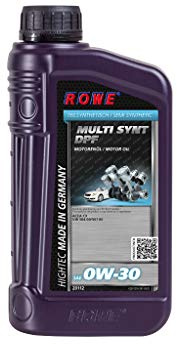 8 (5L+3L) Liter ROWE HIGHTEC MULTI SYNT DPF SAE 0W-30 Motoröl für VW, Porsche