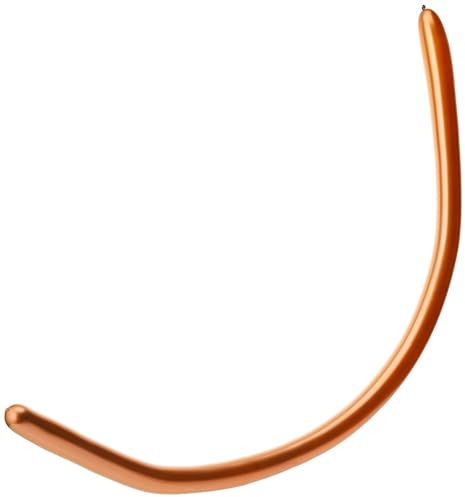 Qualatex 12940 260Q Chrome-Copper Balloons Latex-Ballons, 1, Kupfer