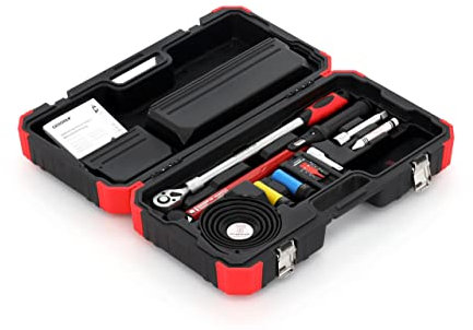 GEDORE red Rad-Montage-Set, Set 11-teilig, gefüllt, Werkzeug für KFZ-Handwerker, im Kunststoffkoffer, R68903011