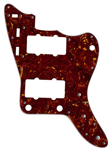 Passend für Gitarren-Schlagbrett im japanischen Jazzmaster-Stil (4-lagige rote Schildkröte)