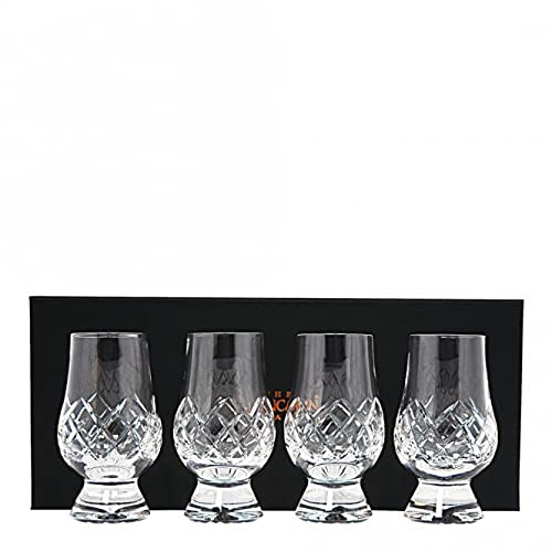 Glencairn Cut Crystal Whisky Glasses - 4 Pack