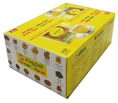 SAMAHAN Té de hierbas ayurvédico 100 paquetes