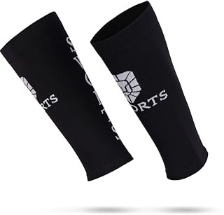 SWORTS Pro Calf Sleeves (Unisex) Kompressionsstulpen für Aktive Beine (Wadenbandage Sport)