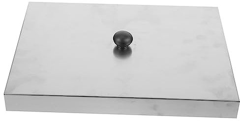 Happyyami Deckel Für Edelstahlkocher Aus Edelstahl Abdeckung Für Meeresfrüchte-serviertablett Behälterabdeckung Für Meeresfrüchtegerichte Kastendeckel Für Snackkocherbecken