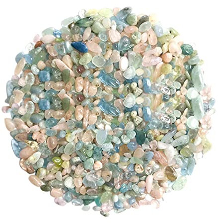 Pequeñas piedras verdes Río pulido for plantas ornamentales Acuario Piedras de grava for plantas en maceta Suculentas Bonsai Terrario Jardín de hadas Proyecto de bricolaje Piedras brillantes en polvo