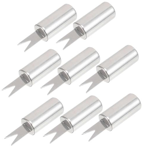 BESPORTBLE 8pezzi Forchette Per Inossidabile Utensili Bbq Per Picnic e Facili Grigliate e Cene All