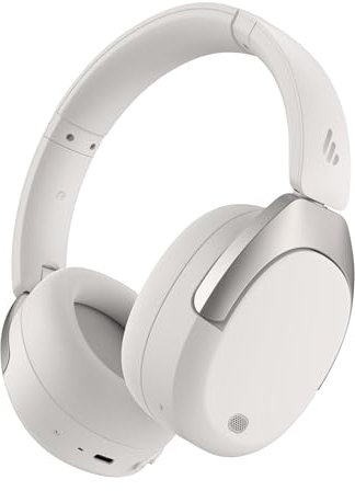 Edifier W830NB Wireless Over Ear Headphones with -45dB Active Noise Cancelling, 94H Playtime, LDAC Hi-Res Sound, Spatial Audio, Fast Charging, Multipoint Connection, Bluetooth V5.4 - Sandwhite