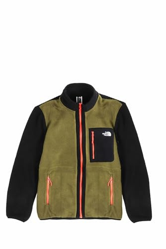 The North Face NF0A883R8ZI1 Men’s Yumiori Full Zip Maglia Lunga Uomo Forest Olive/TNF Black/Taglia M