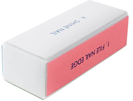 BESTYASH 10stücke Nagelpuffer aus Schwamm für Maniküre und Pediküre Nagelschleifblock mit Polierblöcken und Schleifscheiben zum Glätten und Entfernen von Rillen für Professionellen