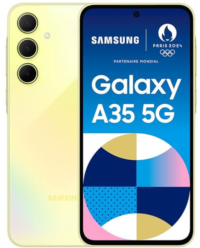 Samsung Galaxy A35 Smartphone 128 Go 5G Lime (Reconditionné)