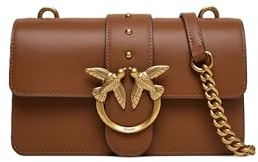Pinko Donna Borsa A Tracolla 105856A0F1 Pelle Marrone Taglia Unica