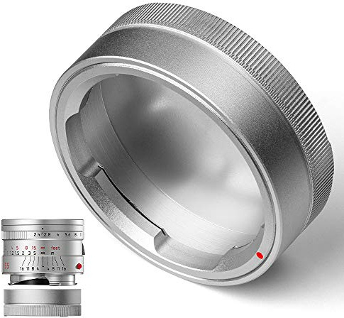Fotover Metall Hinterer Objektivdeckel Kompatibel mit Leic M Mount Objektiv