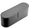 Meijunter (Black) Hard Case for Dyson HD01 HD03 Hair Dryer,Travel PU Leather Portable Anti-scratch Case Cover Storage Bag
