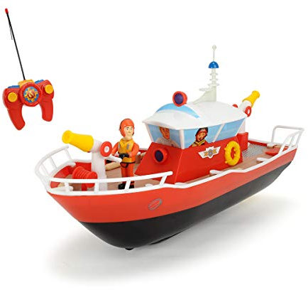Dickie Toys FMS RC Titan RC Boot, Feuerwehrmann Sam Spielzeug, RC Boot