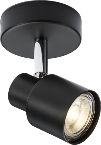 Knightsbridge Single GU10 Spotlight in Matt Black