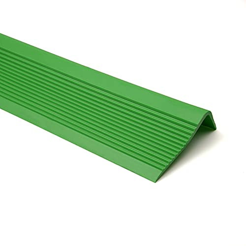 Treppenkantenprofil Safety,PVC Treppenkantenprofil Selbstklebend Winkelprofil Anti-Rutsch Treppenkante 50x25mm,Treppenstufen-Profil,Treppenwinkel-Profil,Kindergarten Stufenkanten-Profil,Rutschhemmend
