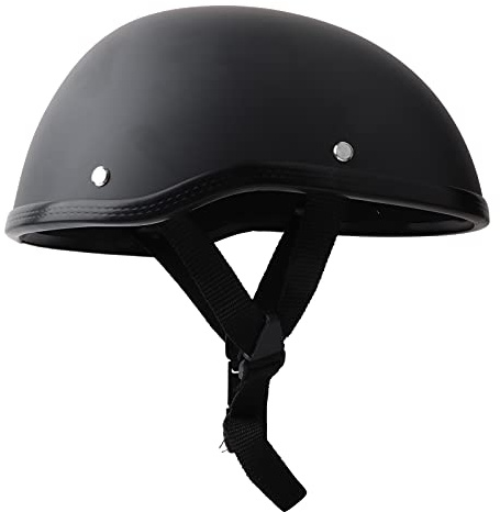 GOTOTOP Motorrad Helm Bobber Universal Motorrad Helm Halbhelm Sommerhelm für Sommerhelm schädelkappe Offener