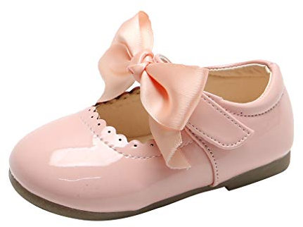 Baby Lauflernschuhe Prinzessin Schuhe Mädchen Kleinkind Schuhe Ballerina Schuhe Bowknot Babybodenschuhe Mädchen Hallenschuhe Taufschuhe Kleinkind Anti-Rutsch Shoes Party Ballerinas Schuhe