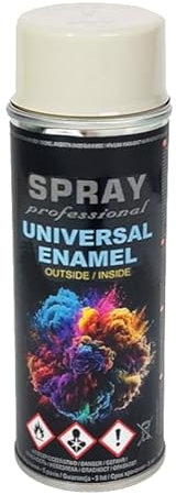 VE-INDUSTRIES Lackspray nach RAL Spraydose 400ml Buntlack für Holz, Metall (Lichtgrau - RAL7035)