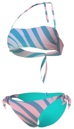 Arena Bikini Bandeau Mujer Water Print