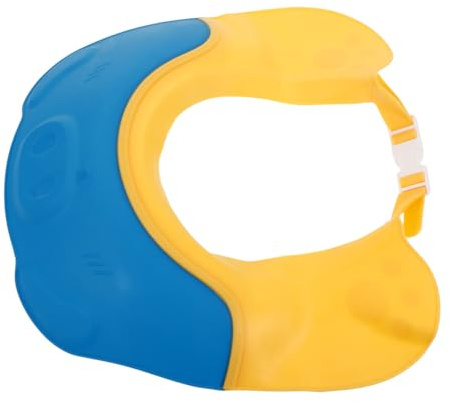 HAPINARY Verstellbare Badehaube für Junge Mädchen Haarwaschschutz für Neugeborene Duschhaube aus Weichem Material Wasserdichtes Design zum Schutz vor Wasser in Augen und Ohren
