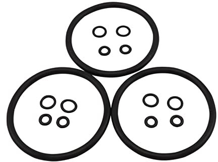 SRKATI Heimbrau-Sets bierbrauset 3 Teile/los O-Ring Dichtung Dichtung Rebuild Kit Set Bier Soda Ball Pin Lock