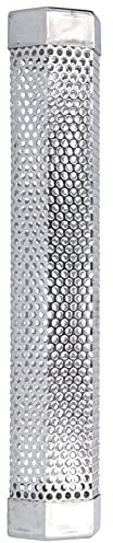 ERYUE Tubo de Ahumador Portátil de Acero Inoxidable, Tubo Generador Humo Barbacoa Estable para Alimentos a la Parrilla, para Fumadores Eléctricos Carbón Propano a Gas (Longitud 30,6 CM * Altura 5 CM