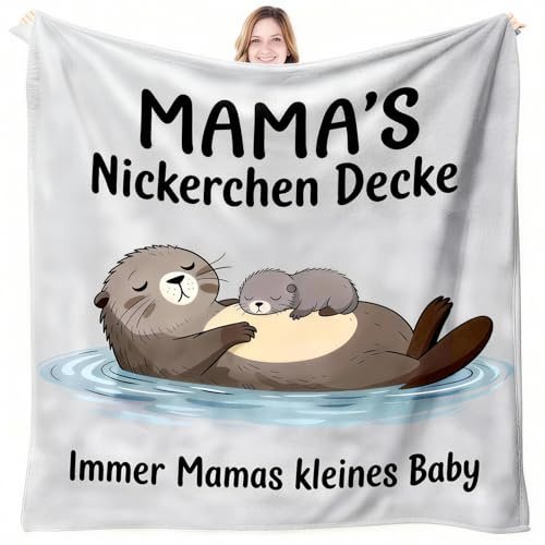JOREAY Mama Geschenk, Weiche Kuscheldecke für Mama zum Geburtstag Valentinstag Muttertag, Geburtstagsgeschenk Muttertagsgeschenk für Mutter