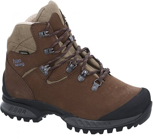 Hanwag W Tatra Ii Bunion Lady GTX Braun - Gore-Tex Komfortabler breiter Damen Gore-Tex Trekkingschuh, Größe EU 43 - F