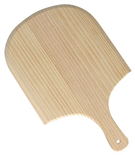 ＪＳＳＥＶＮ 16Inch Pizza Peel Paddle Wood Paddle Board for Serving Pizza Cutting Board for Baking Homemade Pizza and Bread