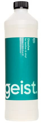 Geist. Dissolve | Spezialprodukt zum Entfernen von Decklacken auf Leder und Kunstleder (1 Liter)