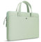 MicaYoung Funda Portatil 15.6 Pulgadas Bolsa PC Portátil Sleeve, Maletin Ordenador Portatil Funda Impermeable Bandolera Ordenador para 15 15.6 16 Pulgadas Acer ASUS DELL HP Thinkpad Chromebook, Verde