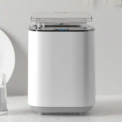 LAZRU Yogurtiera Automatica da 800 Ml, Yogurtiera Elettrica Greca, con Barattolo di Vetro Riutilizzabile, Controllo della Temperatura a 10 Livelli E Refrigerazione Automatica