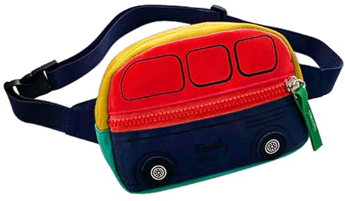 Bauchtasche Kinder, Zliger Kindergürteltasche in Autoform, Reise Bauchtasche, Hohe Kapazität, Jungen Outdoor für Kinder Jungen Mädchen