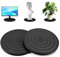 ROEOWENE 2pcs Plateau Tournant Manuel 20cm Tourne-Disque Rotatif Universel Plateau Pivotant Plateforme Rotative 360 Degré Support De Base Rotatif pour Moniteur,TV,Ordinateur,Artisanat,Bonsaï