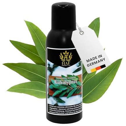 HAF Concentré d'infusion pour sauna Eucalyptus 250 ml | Parfum sauna aux huiles essentielles naturelles | Infusion sauna sans additifs artificiels | Huile de sauna pour un parfum intense et durable
