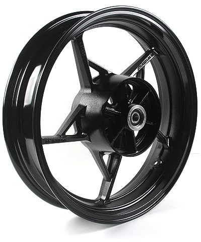 Cerchioni posteriori da 17 pollici per Ninja 500 Ninja 500SE Z500 Z500SE 2024 ruota moto Ninja 400 accessori nero lucido