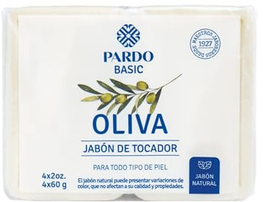 PARDO - saponetta BASIC OLIVA 4 X 60 gr